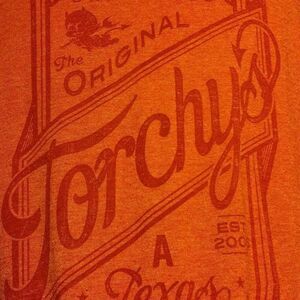 Torchy's Tshirt Men's Short Sleeve Medium Tee